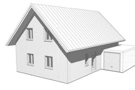 Freistehendes massives Einfamilienhaus mit Garage und Garten - Haltern am See