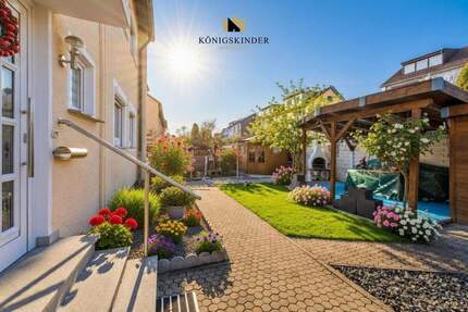 2-FH mit Ausbaupotenzial (3-FH) in Großbettlingen mit Garage, Stpl. & Traumgarten