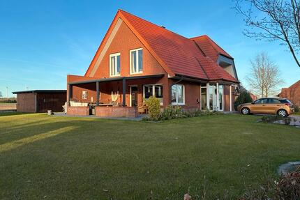 Schöne Wohnung mit Garten, Terrasse & Balkon, Kamin, Einbauküche - Spelle