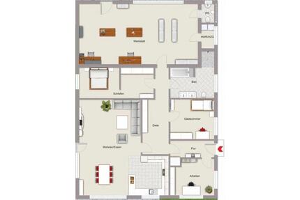 Modernes Einfamilienhaus temporär zu vermieten - Bodenwöhr