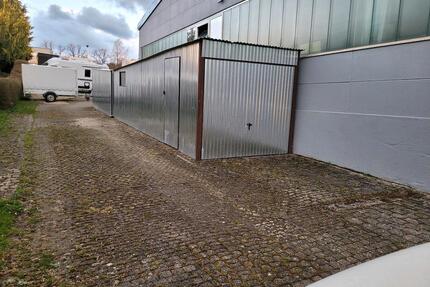 Blechgarage 2,5 x 8 m Parkplatz Lagerraum Garage Stellplatz - Nehren