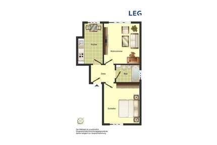 Wohnung zum Mieten in Bergkamen 439,00 € 58 m²