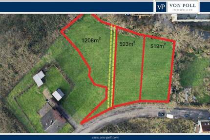 Großzügiges Baugrundstück mit positiver Bauvoranfrage für 2 freistehende EFH am Rahmer See in DU-Süd - Duisburg / Rahm Altstadt