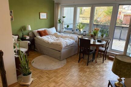 Helle 1-ZKB in Osnabrück-Kalkhügel mit Einbauküche, großem Balkon