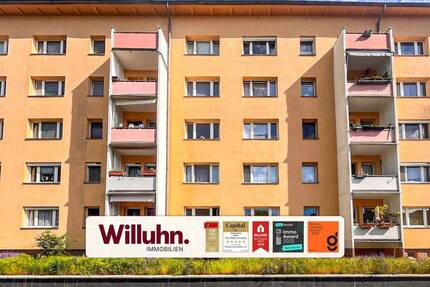 Wohnen im Grünen: 3-Zimmer-Wohnung mit Balkon - Leipzig Leutzsch