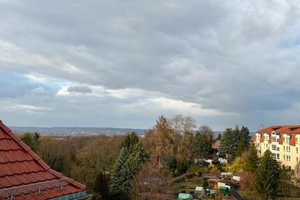 Schöne kleine DG 3 Raum Wohnung mit Blick im schönen Coschütz - Dresden Cotta