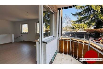 Wohnen über 2 Etagen: offenes 2-Zi. Apartment mit Balkon und Terrasse. - Nürnberg Thon