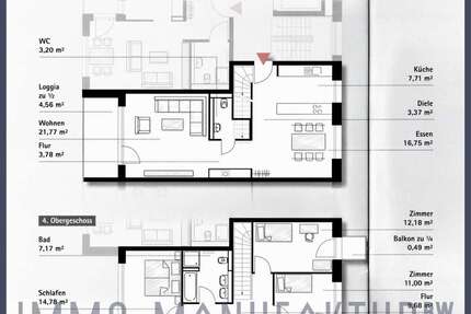 Wohnung zum Kaufen in Stuttgart 749.000,00 € 116.44 m²