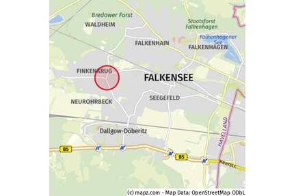 Grundstück zu verkaufen in Falkensee 500.000,00 € 1238 m²