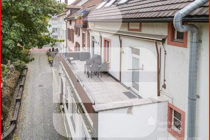 Tolle Wohnung in der Fußgängerzone von Bad Säckingen - riesiger Balkon als Highlight!