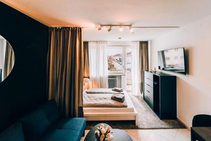 Möblierte 1,5 Zi. Wohnung mit Balkon Stuttgart Nähe Mercedes