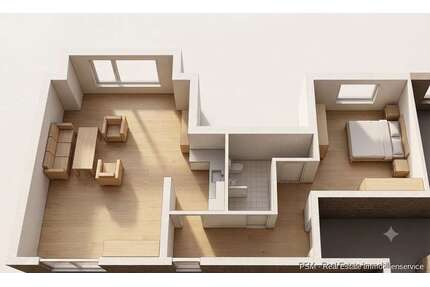 Wohnung zum Kaufen in Brachttal 69.000,00 € 47 m²