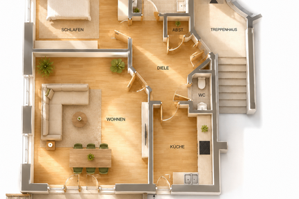 Wohnung zum Kaufen in Babelsberg 370.000,00 € 64 m²