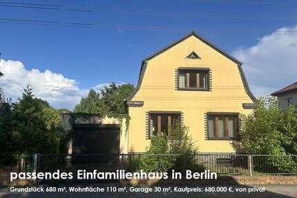 Gut und Haben – Einfamilienhaus in Berlin mit Garten, bezugsfrei