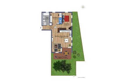 Helle 3-Zimmer-Wohnung zum Wohlfühlen - Penzberg