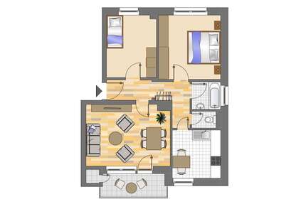 Wohnung zum Mieten in Siegen 299,00 € 68 m²