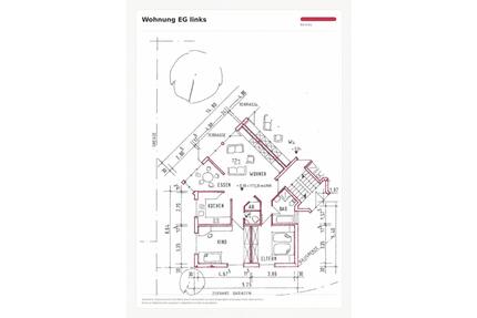 Schöne helle gut geschnittene 3 Zimmerwohnung 80qm - Ettenheim