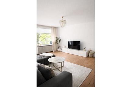 Voll möblierte 2 Zimmer Wohnung mit Balkon - befristet - Hamburg Alsterdorf