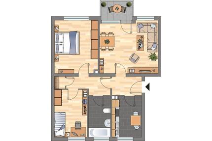 Demnächst frei! 3-Zimmer-Wohnung in Weißenthurm