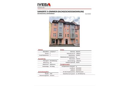 Sanierte 3- Zimmerwohnung– NUR EHRLICHE ANFRAGEN BITTE - Guben