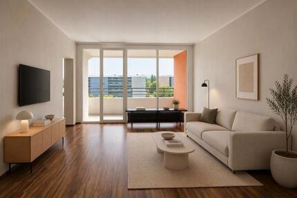 Top-Floor-Wohnung mit Balkon, Aufzug & Stellplatz - Bonn Bad Godesberg