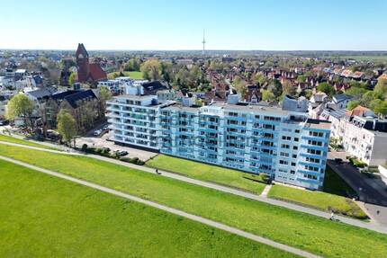 Stilvolle 2-Zimmer-Eigentumswohnung mit Westbalkon an der Grimmershörner Bucht - Cuxhaven / Amerikahafen Döse