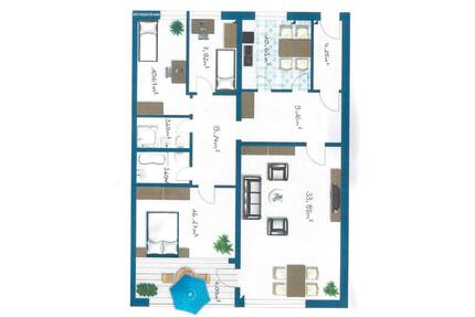 Großzügige Wohnung von Privat an Privat - Wolfsburg