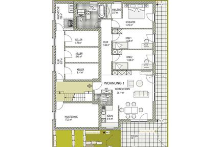 4 Zimmer Wohnung Neubau mit Garten - Erstbezug Dezember - Stephanskirchen