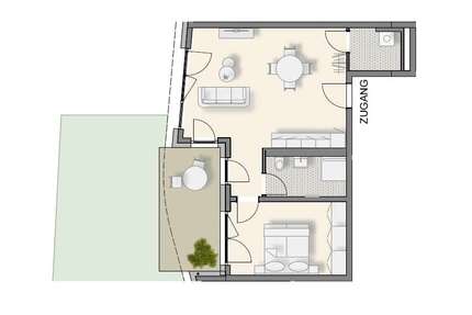 Wohnung zum Kaufen in Weinsberg 357.900,00 € 62.75 m²