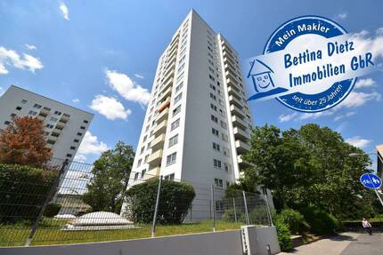 DIETZ: Renovierte 4-Zimmer-Eigentumswohnung im 10. OG in in Sachsenhausen! - Frankfurt
