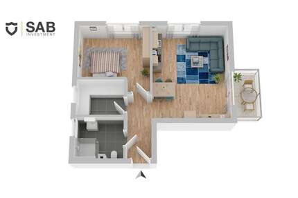 Wohnung zum Kaufen in Oldenburg 360.500,00 € 63.28 m²