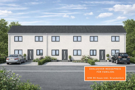 KfW 55 Standard, Preis inkl. Grundstück! - Charmantes Reihenendhaus mit Garten - Klipphausen Taubenheim