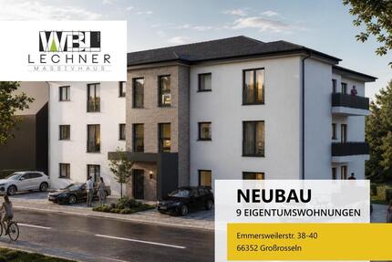 Neubau Großrosseln | Eigentumswohnung Penthouse