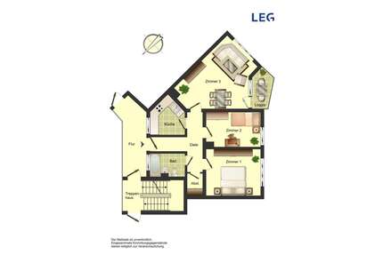 Wohnung zum Mieten in Unna 519,00 € 68.91 m²