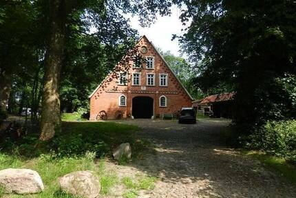 Original erhaltenes Niedersachsenhaus (Denkmalgeschützt) in ruhige naturnahe Lage. - Gnarrenburg Glinstedt