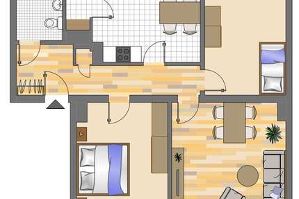 Wohnung zum Mieten in Dortmund 699,00 € 76.17 m²