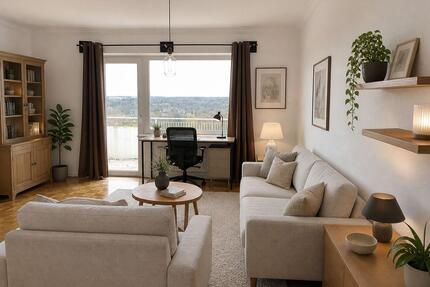 Wohnen mit Balkon & Weitblick helle 1 Zi.-Wohnung mit sep. Küche - Reinbek