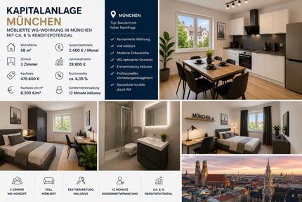 Kapitalanlage München – 6 % Renditepotenzial