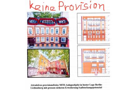 MEHRFAMILIENHAUS v.Eigentümer - 1.800.000,00&nbsp;EUR Kaufpreis, ca.&nbsp; 673,00&nbsp;m&sup2; in Berlin (PLZ: 10315) Lichtenberg