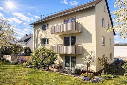 3-Zimmer DG-Wohnung mit Südbalkon und Gartenanteil zu verkaufen - Ditzingen