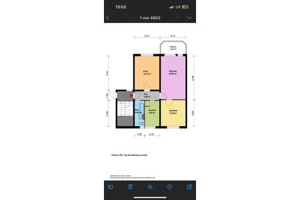 ANFRAGESTOP! 3 Zimmer Wohnung im Vogelviertel Neubrandenburg