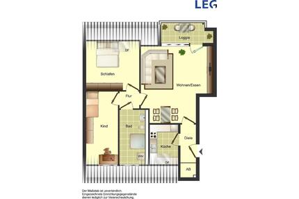 Demnächst frei! 3-Zimmer-Wohnung in Düsseldorf Heerdt