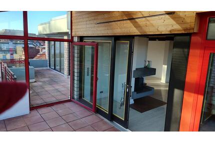 Penthouse-Wohnung mit Kamin und Blick auf die Hamel - Hameln