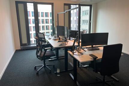 2 moderne Büroräume (6+3 Arbeitsplätze) inkl. Meetingräumen – All-In-Miete - Hamburg Hamburg-Mitte