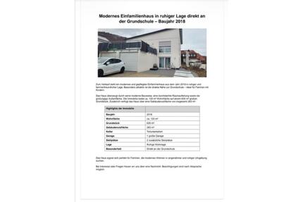 Zweifamilienhaus Erdgeschoss Keller in Albstadt Ebingen