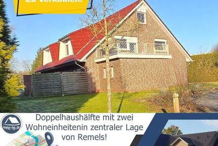 Vorbestellt - Flexibel wohnen oder investieren - Doppelhaushälfte mit zwei Wohneinheiten in zentraler Lage von Remels - Uplengen Selverde