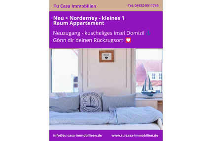 Wohnung zum Kaufen in Norderney 299.000,00 € 28.03 m²
