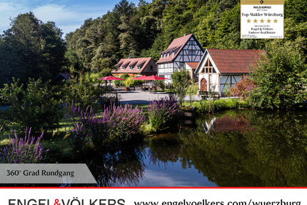 Einzigartiges Mühlenanwesen in Alleinlage des Spessart - Gräfendorf