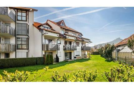 Gepflegte 3-Zimmer-Erdgeschosswohnung auf 73 m² mit zwei Terrassen und Tiefgarage - Hechingen