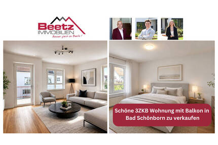 Balkon, Tageslichtbad,Einbauküche Ein Wohnungskonzept mit Herz in Bad-Schönborn (Langenbrücken) - Bad Schönborn / Bad Langenbrücken